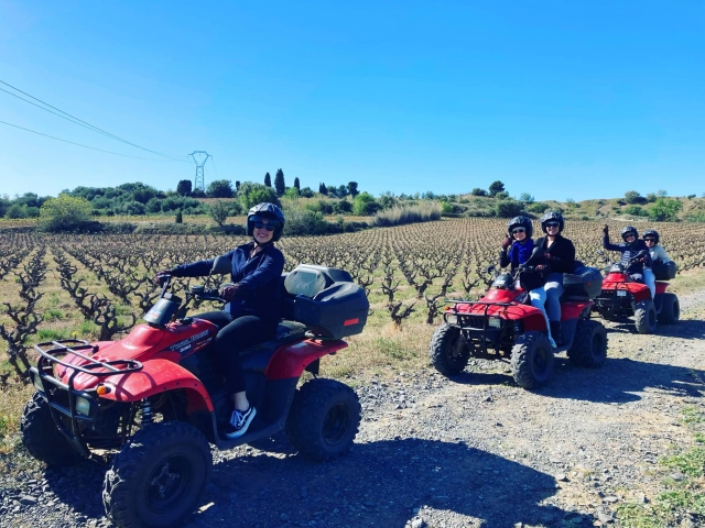 Découverte de panoramas exceptionnels des Pyrénées Orientales à bord d'un quad