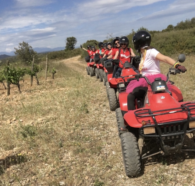 Quad entre amis