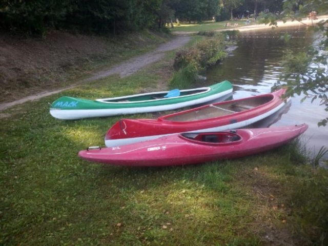  Our canoes 