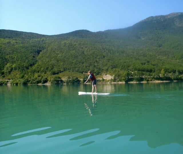  SUP am Lac de Castillon 
