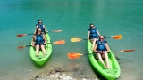 Journée en canoë-kayak au lac de Castillon
