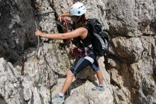 Découverte Via Ferrata aux Évettes 1/2J