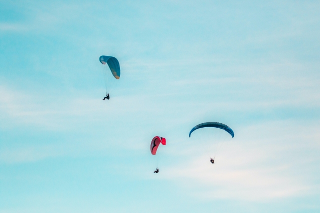  Saída de parapente 