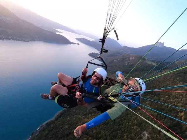 Battesimo in parapendio del lago Annecy-15 min