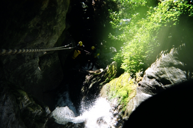 Abseiling 