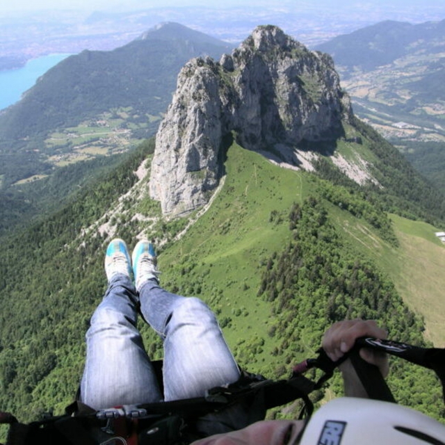 Vue sur les falaises