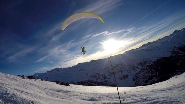 Parapente à Courchevel