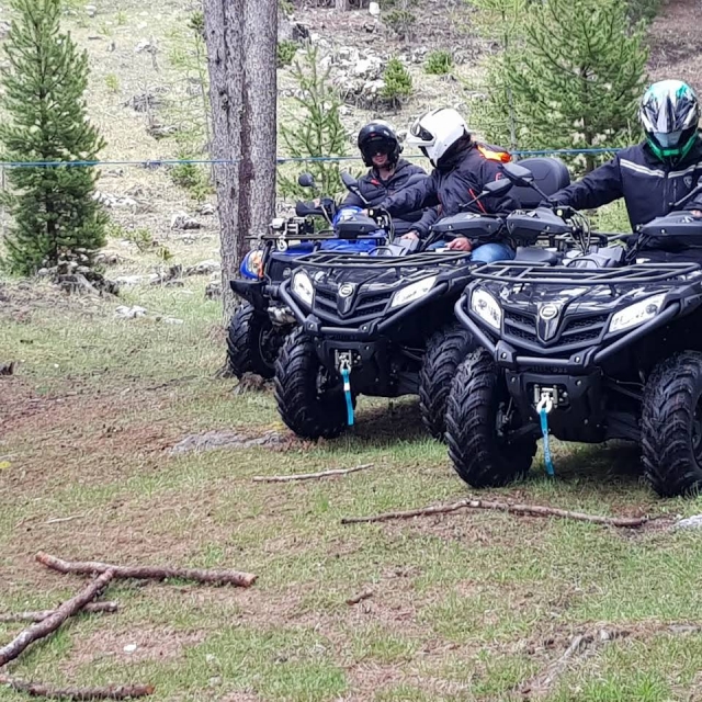 Quad entre amis