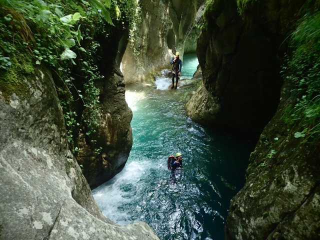 Journée canyoning