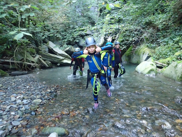 Canyoning adapté aux enfants