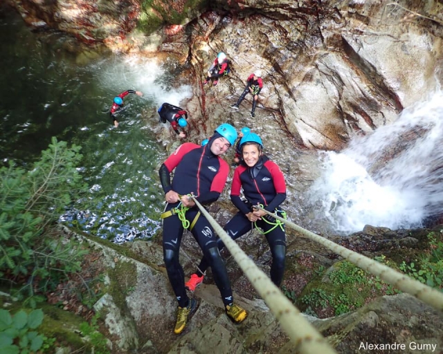 Abseiling 