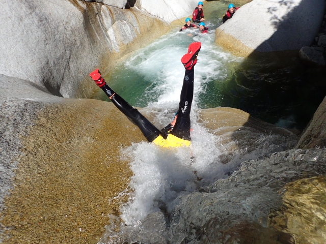 Adventure canyoning