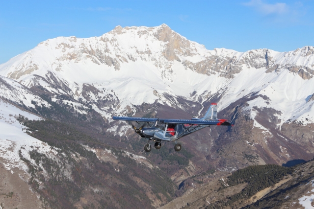  Flight over the Alps