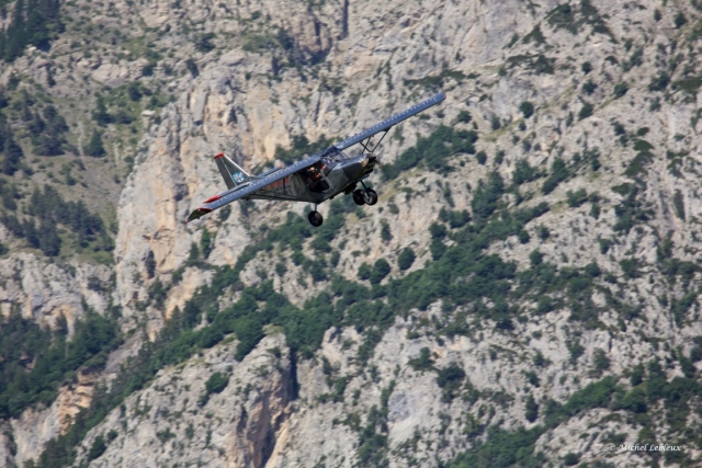 Flight over mountain ranges 