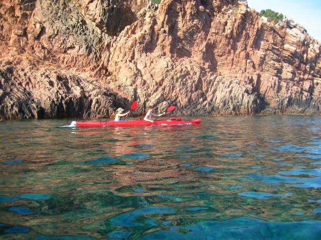 Ruta en kayak en Córcega 