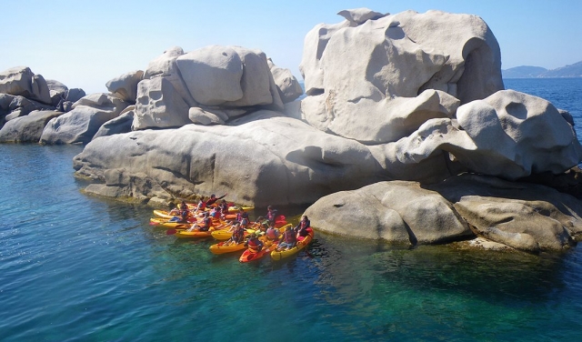  Kayak na Corsica 