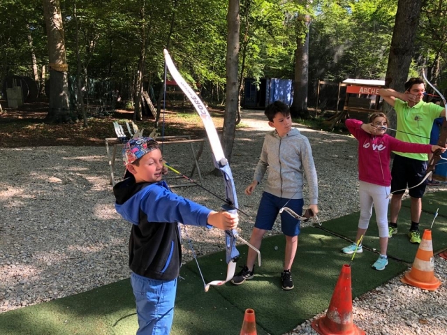 Activité tir à l'arc
