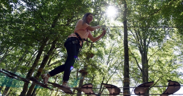 1J Subindo árvore na Floresta Curley- 20 Curso
