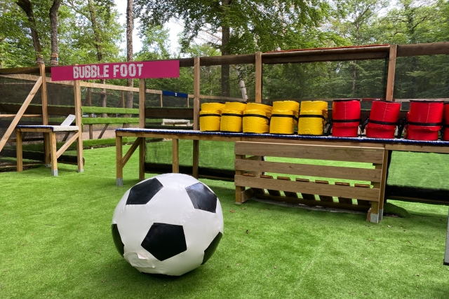 Terrain et ballon de Big Foot