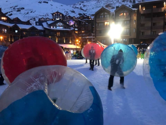 Bubble Football in all seasons 