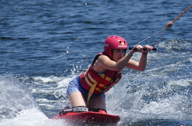 Ski nautique à Leucate