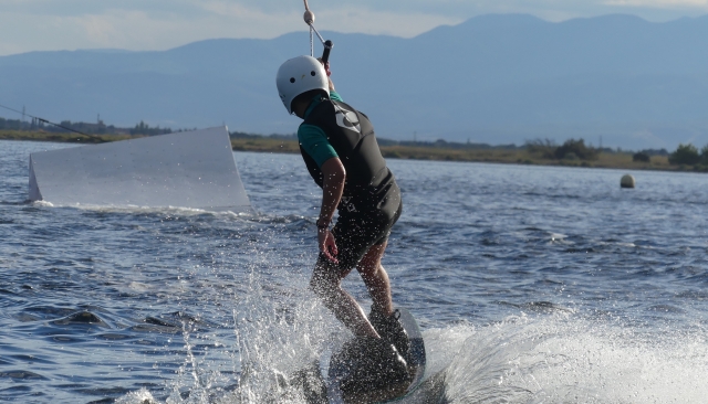  Thrills during wakeboarding in Leucate 