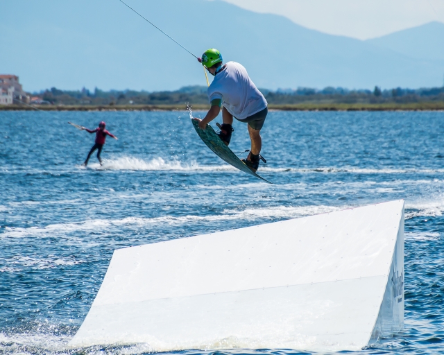  A thrilling wakeboard course 