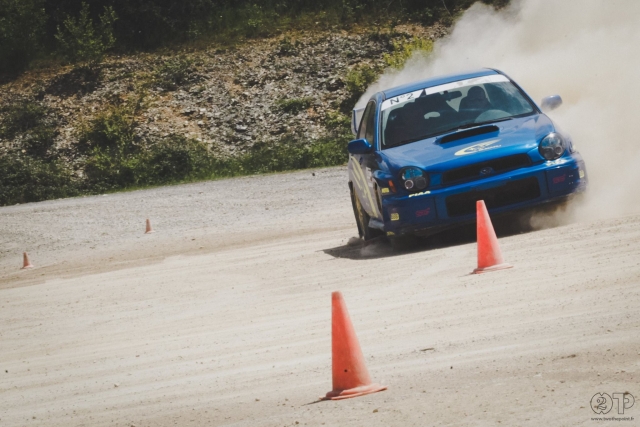 Driving course in Melleran 