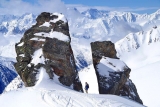 Snowshoe day at the Vallée Blanche