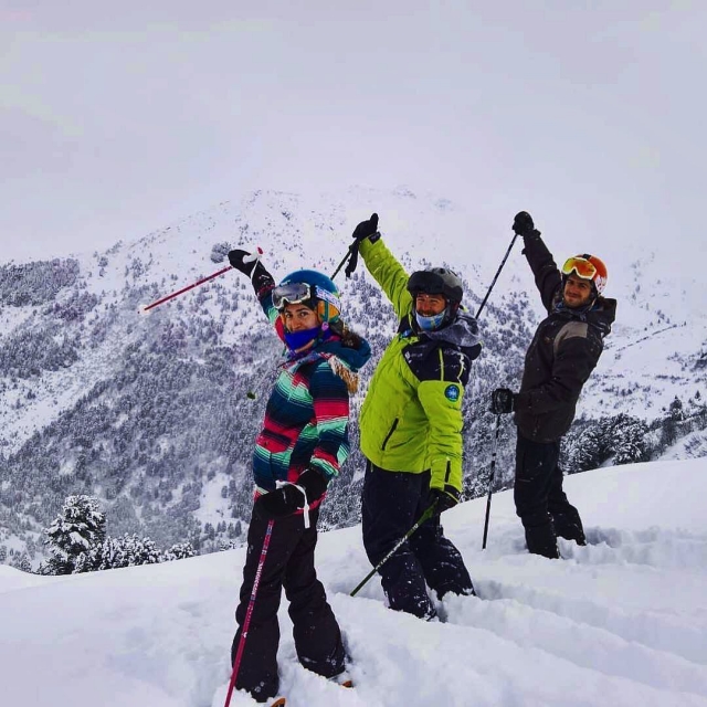  Schneeschuhwandern in Savoyen 