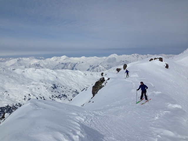  Off-Piste-Skifahren in Courchevel 