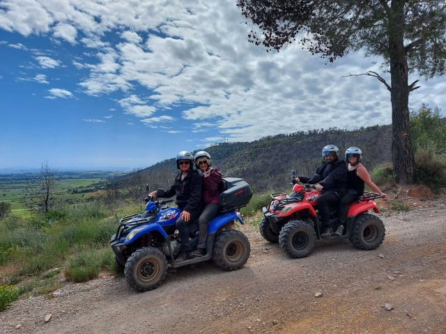  Quad sui sentieri del Minervois 
