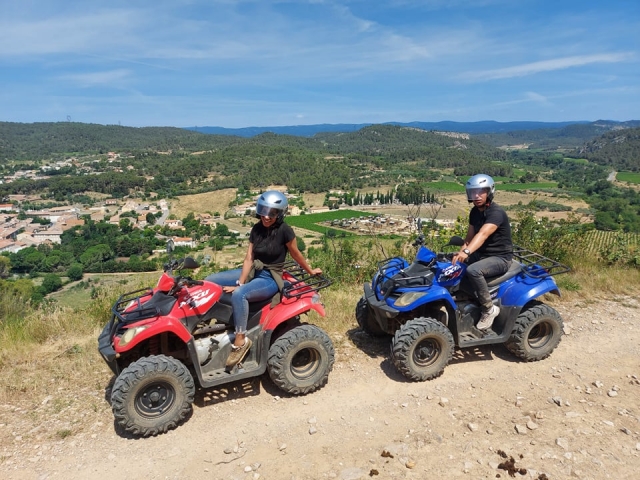  Avventura in quad ad Argeliers 