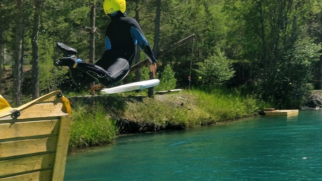 Glisse avec bodyboard