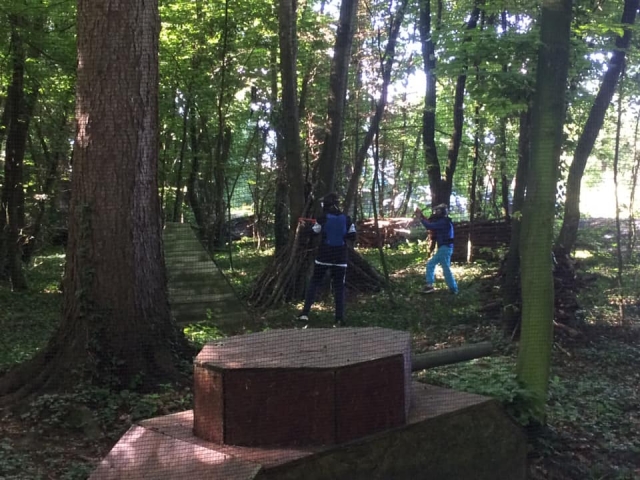  In the Paintball field 