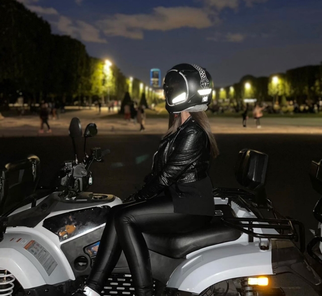 Giro in quad parigino