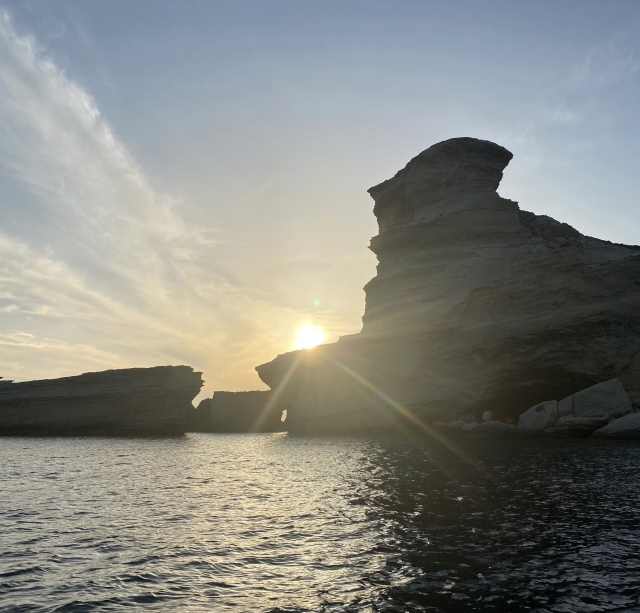 Giro in barca nel sud della Corsica 