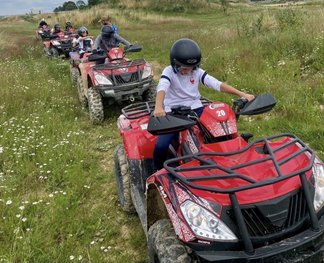 Sortie en quad pour enfants