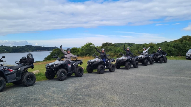  Group quad hike 