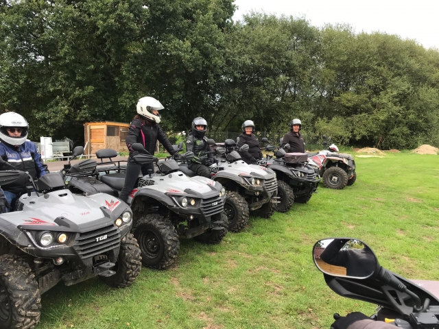  Excursión en quad supervisada 