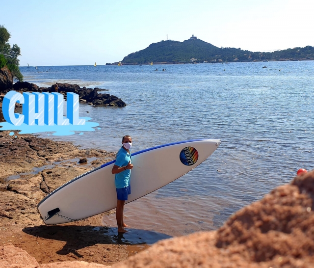  Entdeckung des Var auf dem Stand-Up-Paddle 