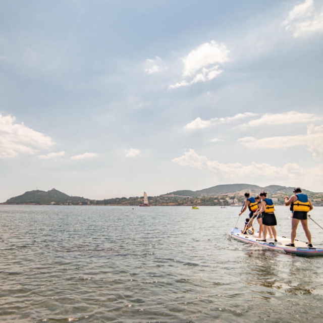  Entdeckung des Hafens von Agay mit dem SUP 