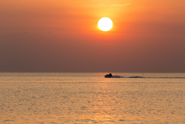  Sunset jet ski ride