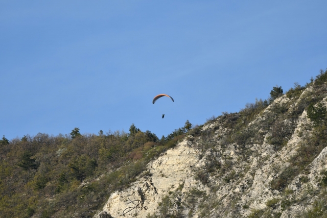  Parapendio a Barrême