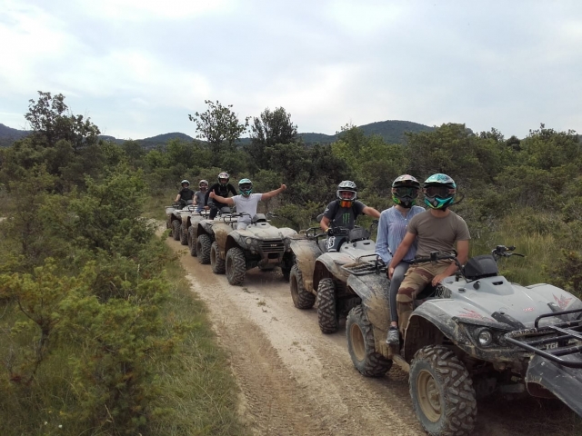Quads biplace pour une randonnée en binôme