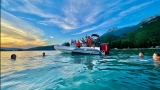Gita in barca per aperitivo sul lago di Annecy 1h30