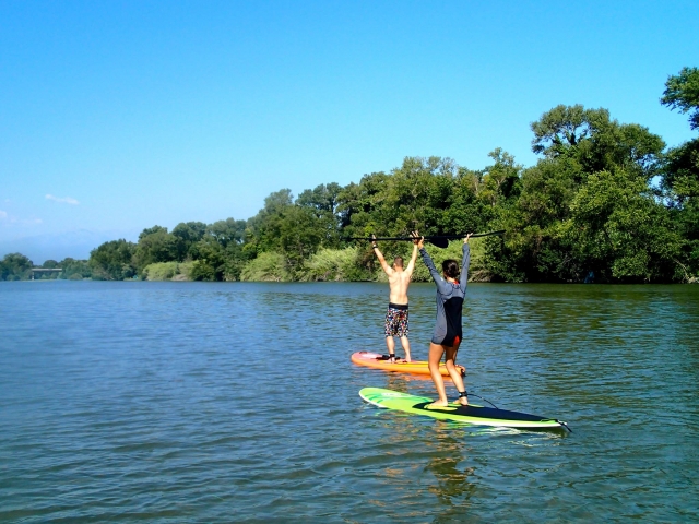  Feeling of freedom on a Stand Up Paddle board 