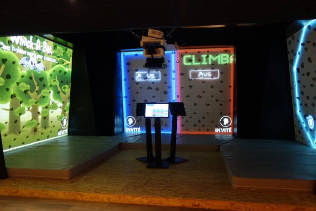  Our climbing walls with augmented reality