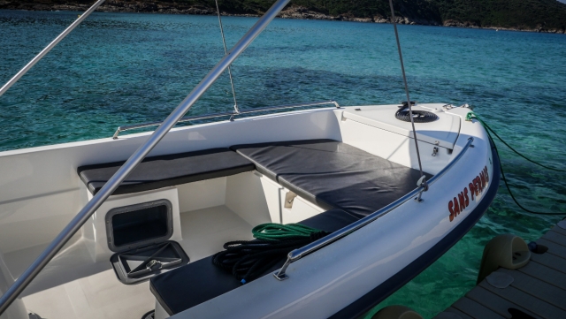  por dia de barco na Córsega 