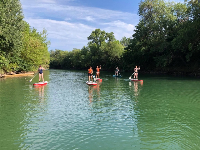  Erkundung des Hérault mit dem SUP